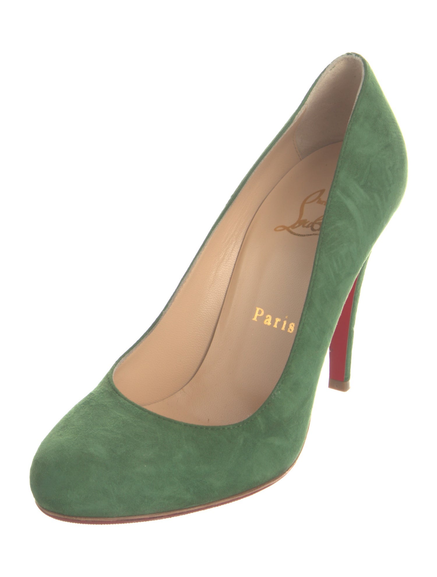 Christian Louboutin Suede Pumps