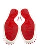 Christian Louboutin Spike Accents Suede Sneakers