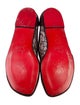 Christian Louboutin Suede Lace Pattern Ballet Flats