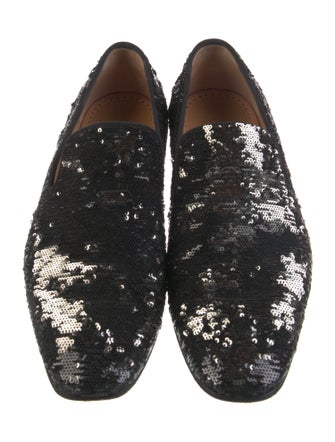 Christian Louboutin Sequins Loafers