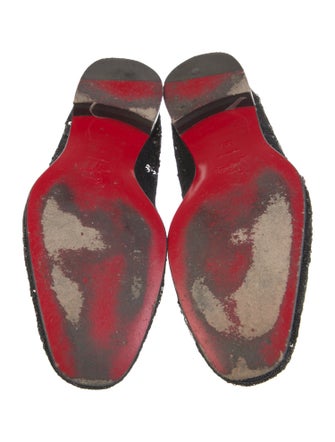 Christian Louboutin Sequins Loafers