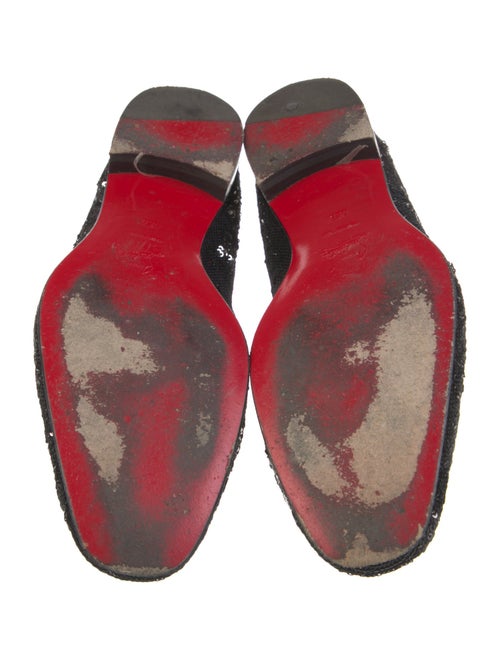 Christian Louboutin Sequins Loafers