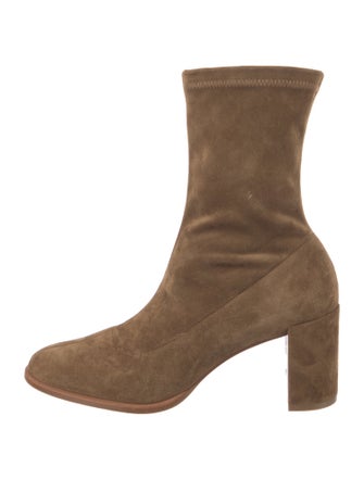 Christian Louboutin Suede Sock Boots