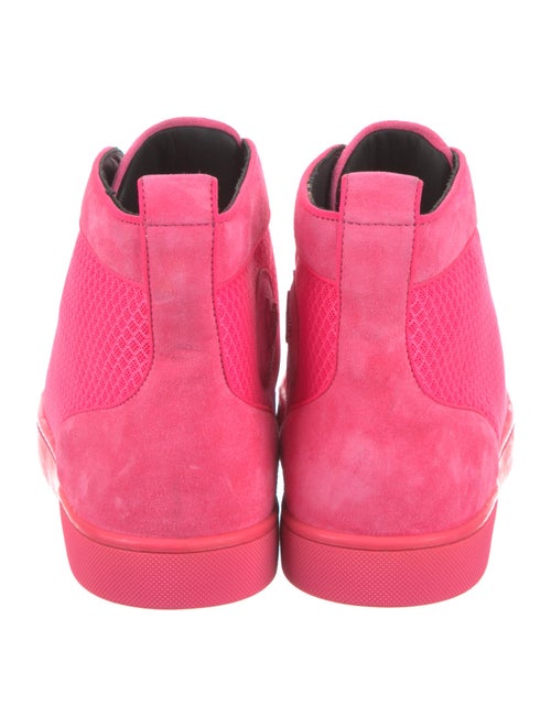 Christian Louboutin Mesh Studded Accents Sneakers