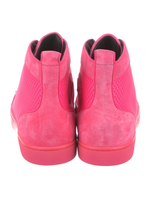 Christian Louboutin Mesh Studded Accents Sneakers