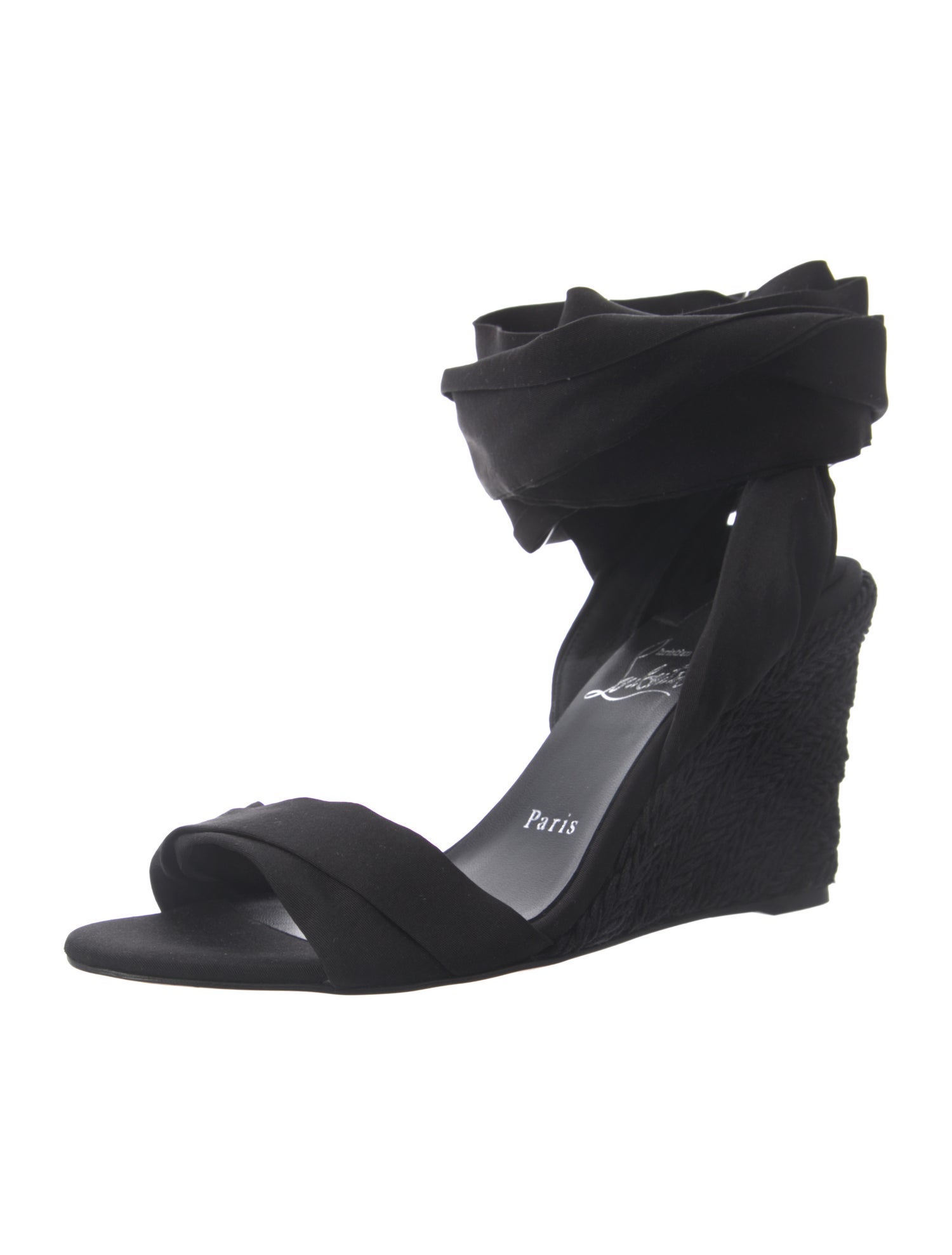 Christian Louboutin Pleated Accents Sandals