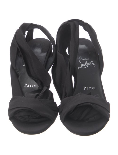 Christian Louboutin Pleated Accents Sandals