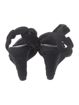 Christian Louboutin Pleated Accents Sandals