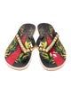 Christian Louboutin Rubber Printed Flip Flops