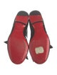 Christian Louboutin Patent Leather Bow Accents Loafers