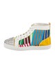 Christian Louboutin Canvas Printed Sneakers