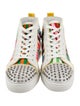 Christian Louboutin Canvas Printed Sneakers