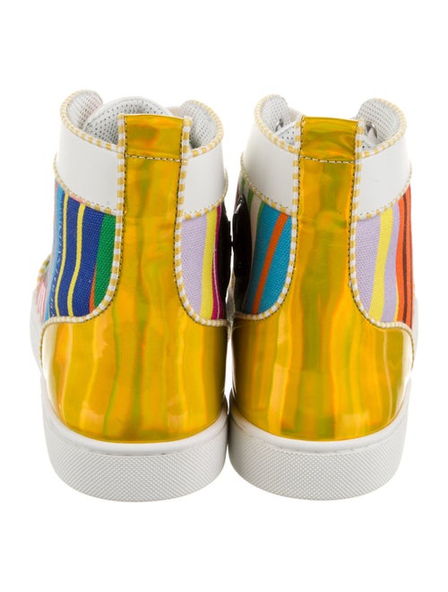 Christian Louboutin Canvas Printed Sneakers
