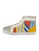 Christian Louboutin Canvas Printed Sneakers