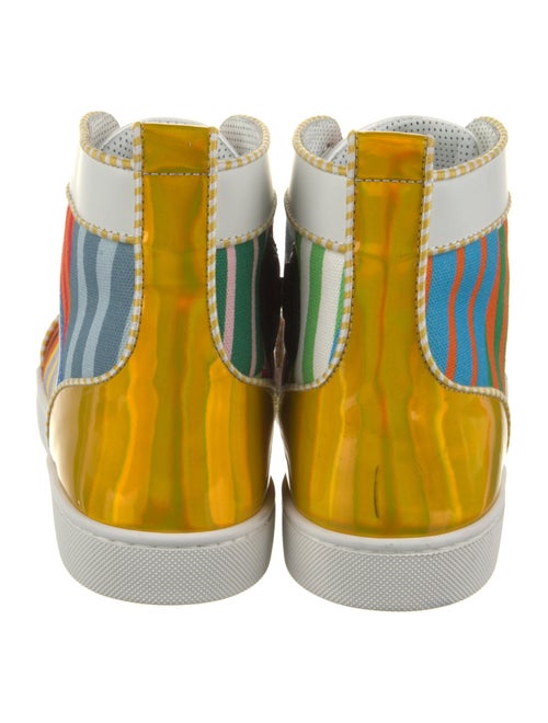 Christian Louboutin Canvas Printed Sneakers
