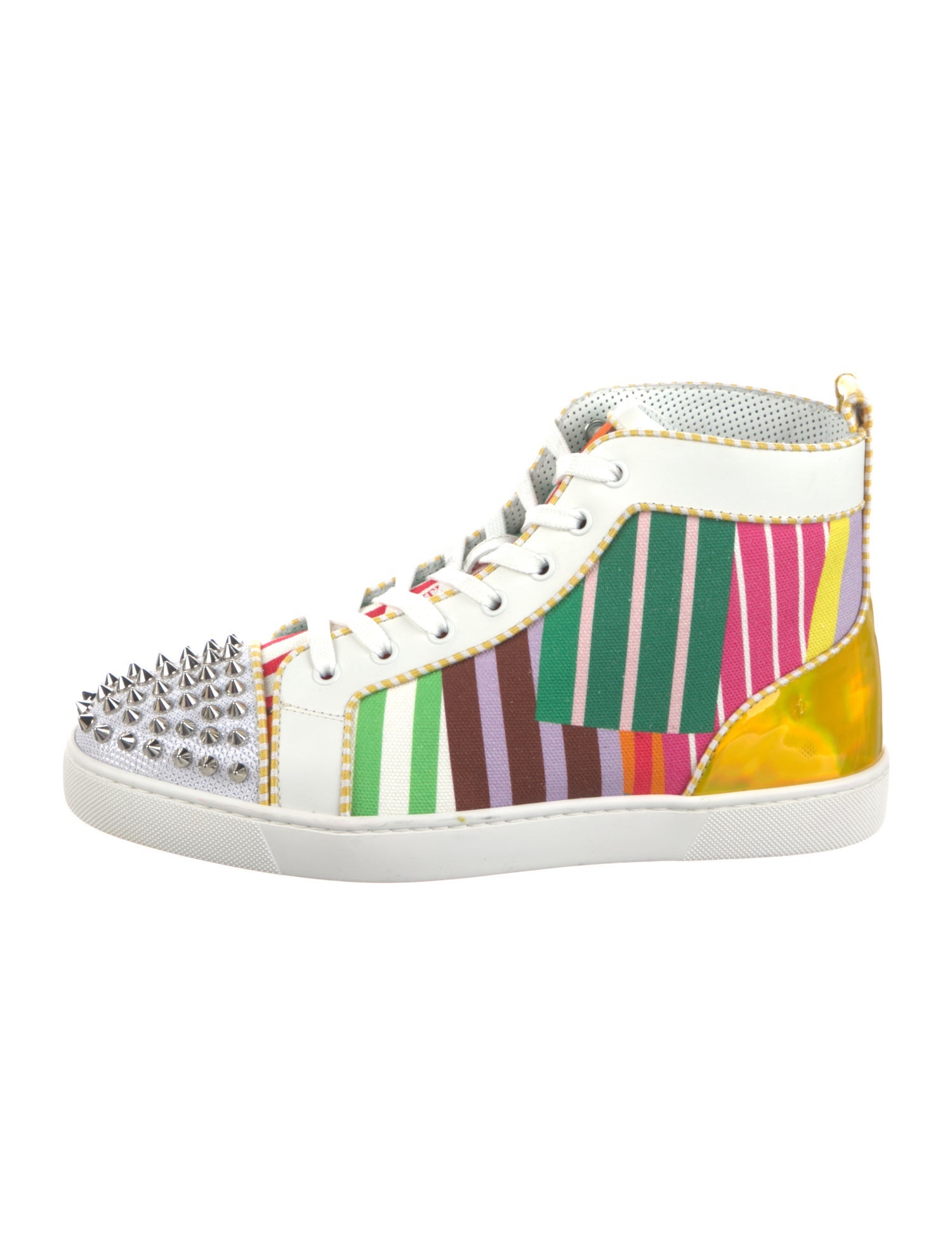 Christian Louboutin Canvas Printed Sneakers
