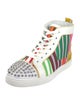 Christian Louboutin Canvas Printed Sneakers