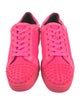 Christian Louboutin Mesh Studded Accents Sneakers
