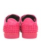 Christian Louboutin Mesh Studded Accents Sneakers