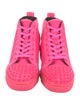 Christian Louboutin Mesh Studded Accents Sneakers