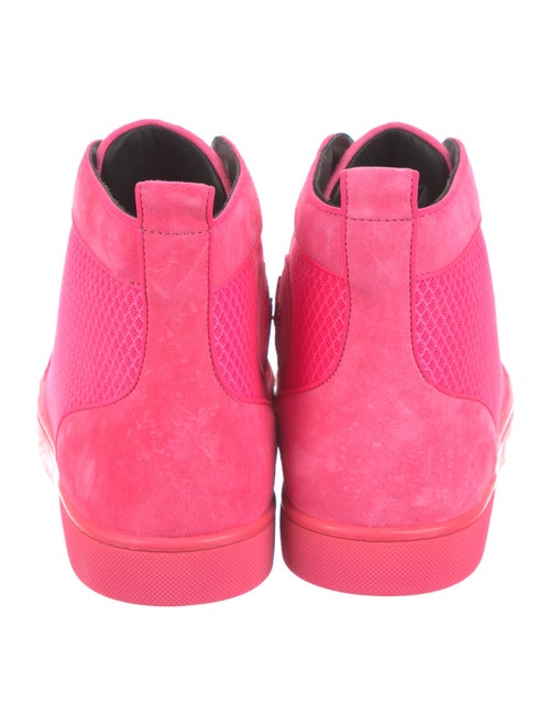 Christian Louboutin Mesh Studded Accents Sneakers