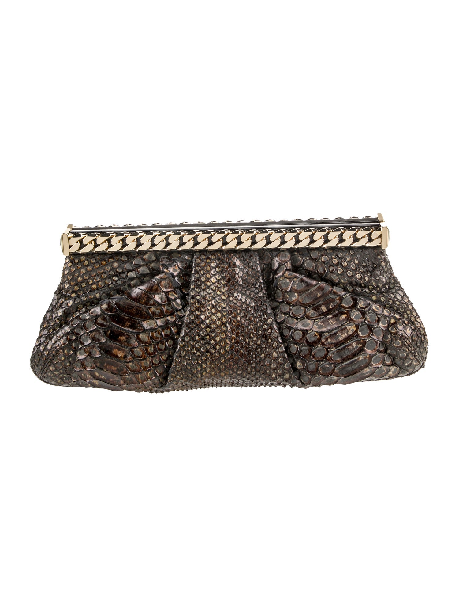 Christian Louboutin Python Evening Bag