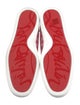 Christian Louboutin Printed Leather Trim Embellishment Sneakers