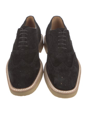 Christian Louboutin Suede Brogues