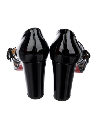 Christian Louboutin Patent Leather D'Orsay Pumps