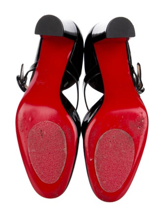 Christian Louboutin Patent Leather D'Orsay Pumps
