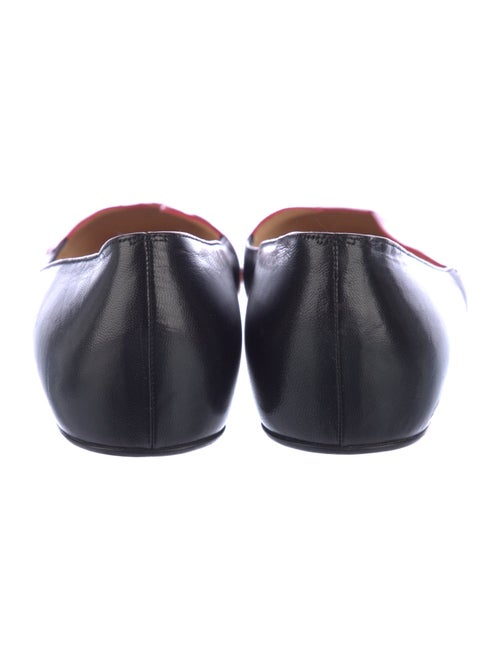Christian Louboutin Leather Colorblock Pattern Flats
