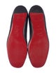 Christian Louboutin Leather Colorblock Pattern Flats
