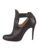 Christian Louboutin Leather Cutout Accent Boots