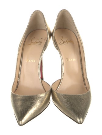 Christian Louboutin Leather D'Orsay Pumps