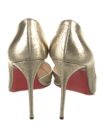 Christian Louboutin Leather D'Orsay Pumps