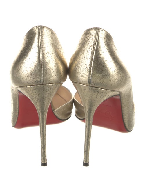 Christian Louboutin Leather D'Orsay Pumps