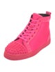 Christian Louboutin Mesh Studded Accents Sneakers