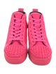 Christian Louboutin Mesh Studded Accents Sneakers
