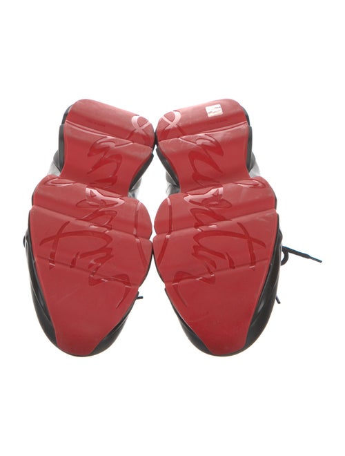 Christian Louboutin Leather Printed Sneakers