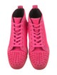 Christian Louboutin Mesh Studded Accents Sneakers