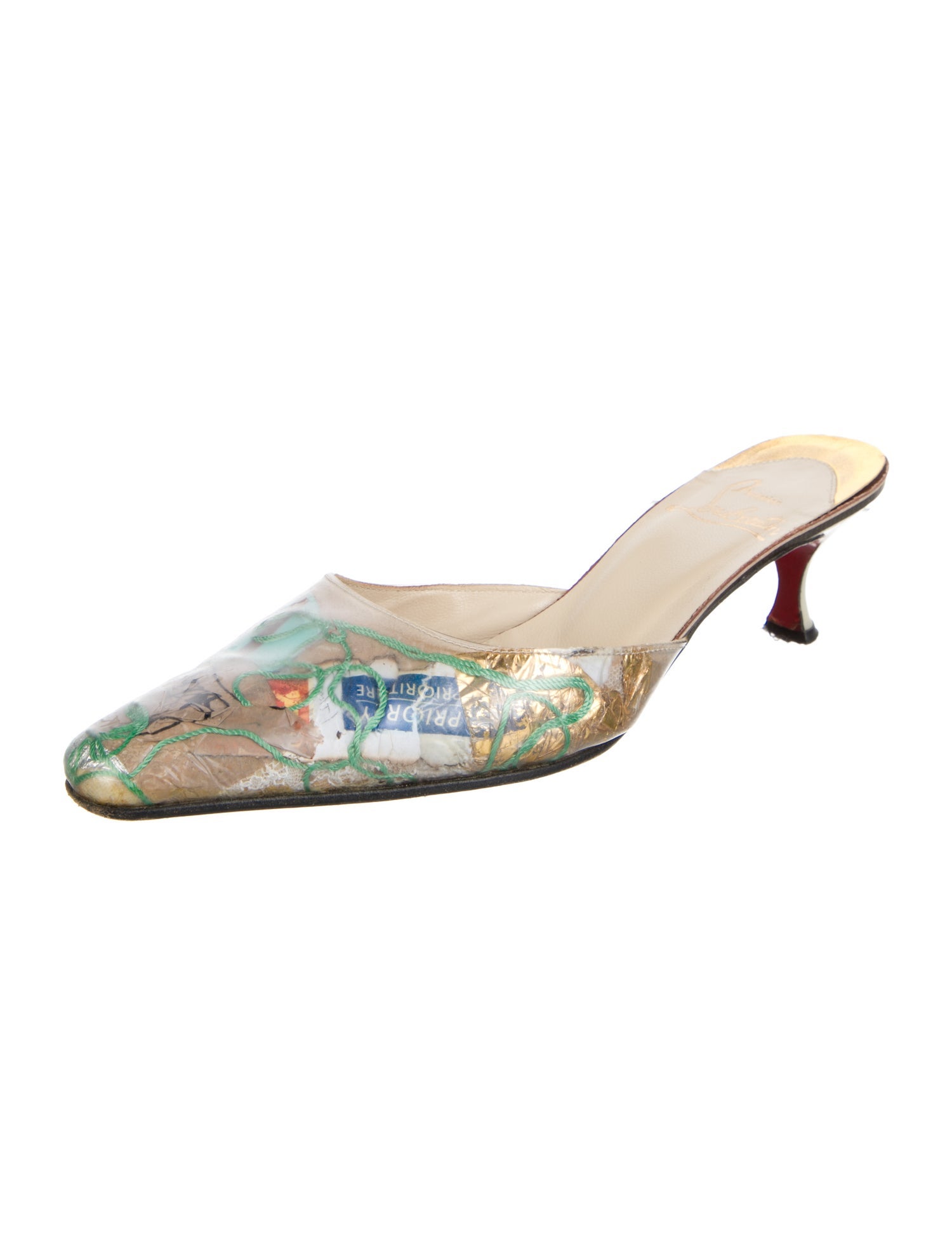 Christian Louboutin 2012 Trash Mules