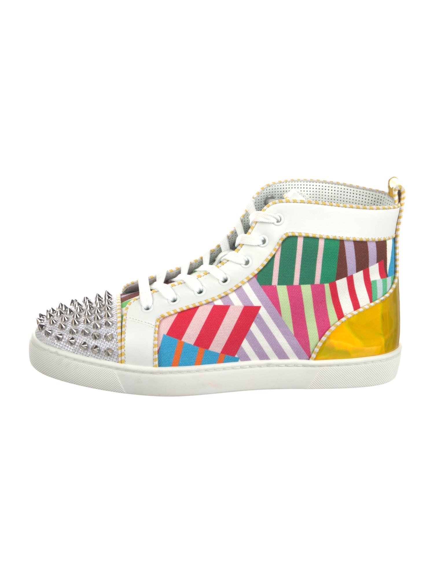 Christian Louboutin Canvas Printed Sneakers