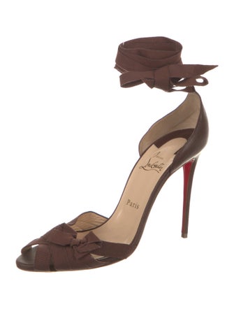 Christian Louboutin Canvas Sandals