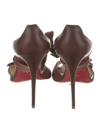 Christian Louboutin Canvas Sandals