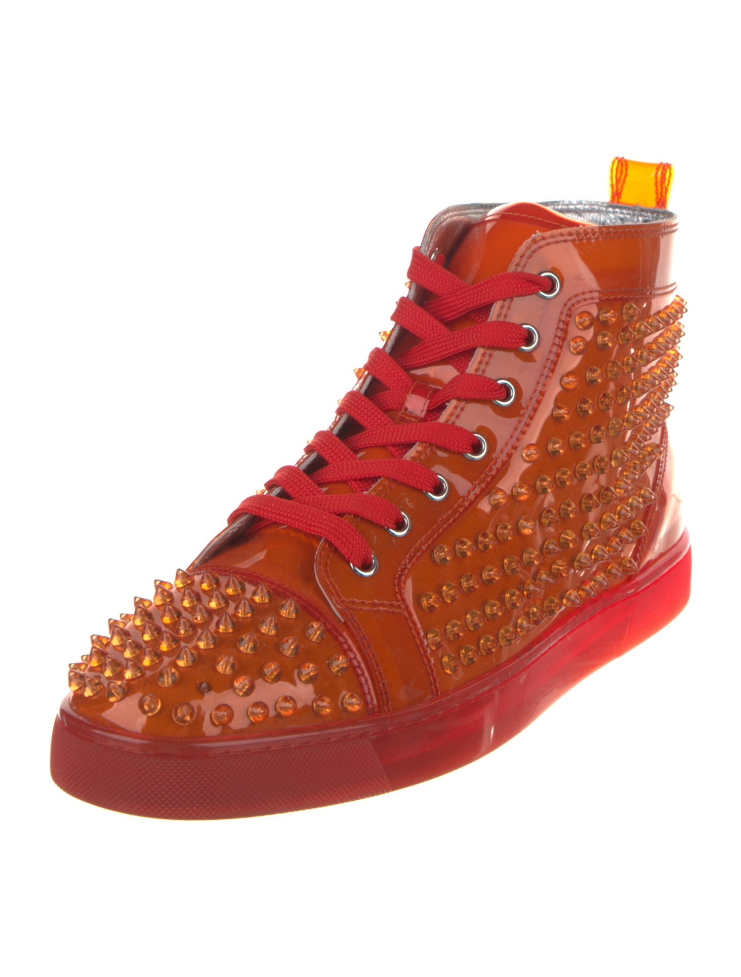 Christian Louboutin PVC Studded Accents Sneakers