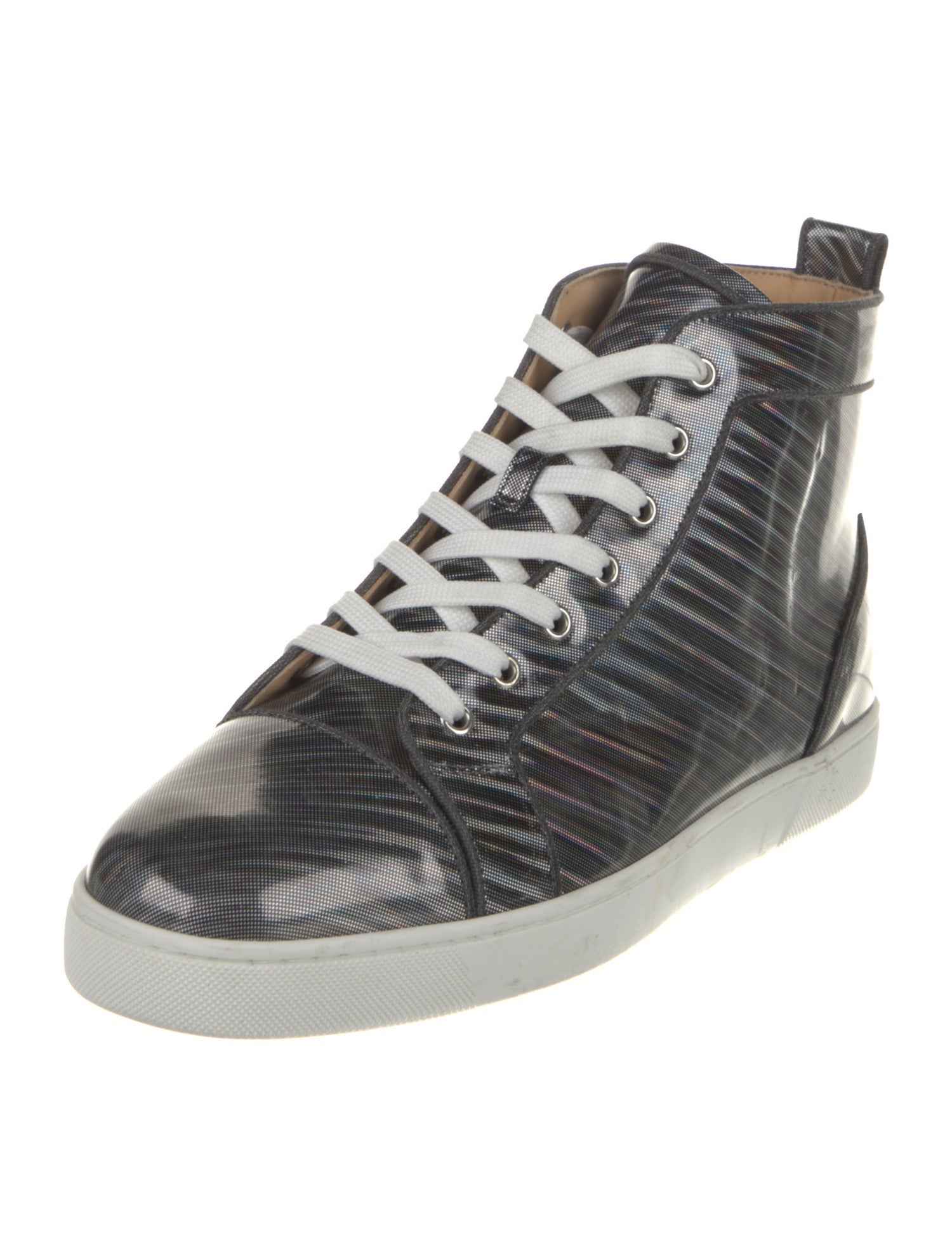 Christian Louboutin Patent Leather Sneakers