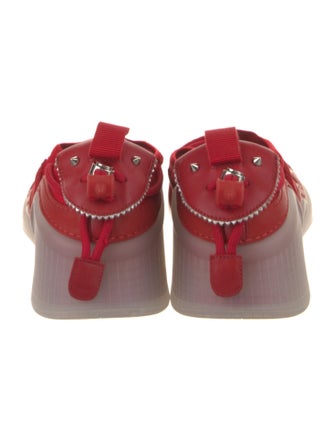 Christian Louboutin Suede Studded Accents Sneakers