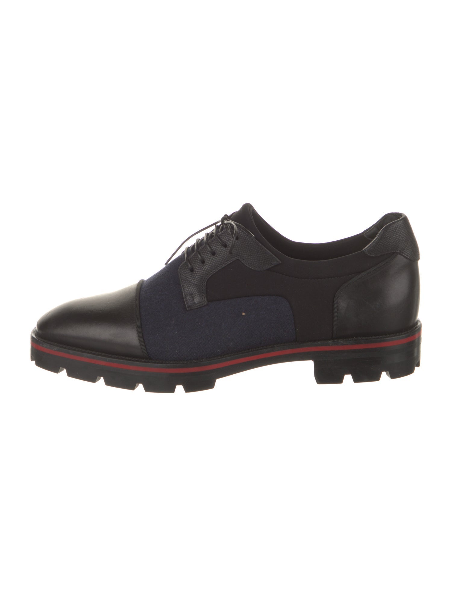 Christian Louboutin Leather Derby Shoes