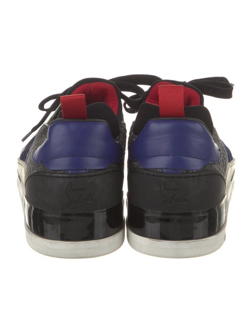 Christian Louboutin Mesh Printed Sneakers