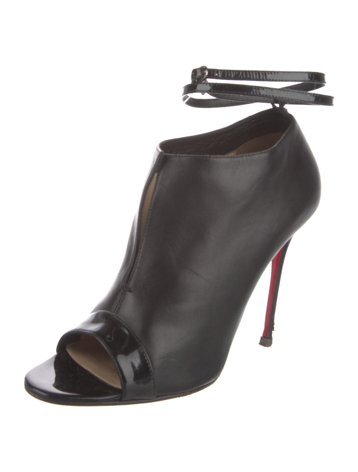 Christian Louboutin Leather D'Orsay Pumps